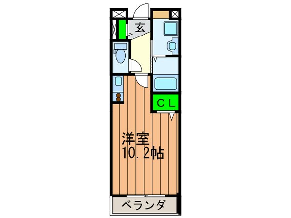 コンフォ－ト・アザレア　2番館の物件間取画像